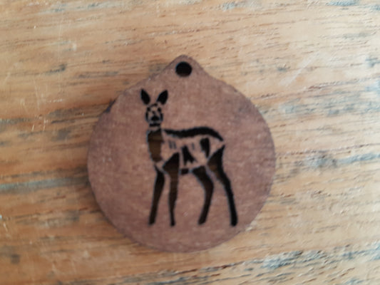 Shamanic necklace “Deer spirit animal” 